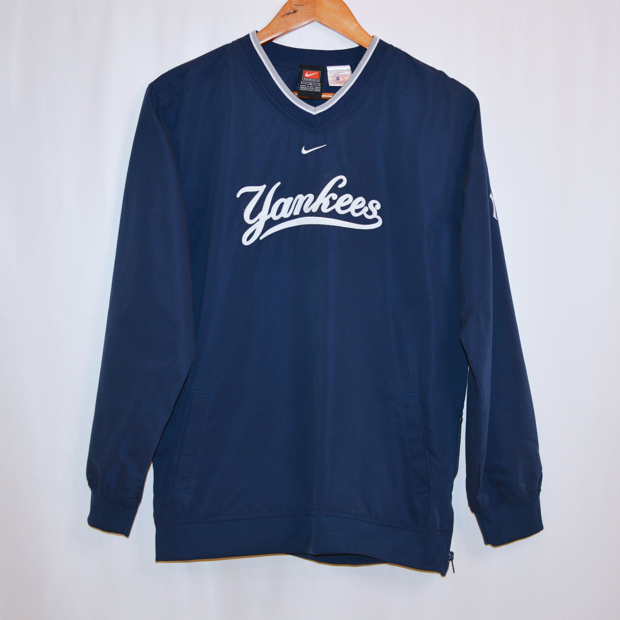 Vintage Nike New York Yankees Pullover Windbreaker [XL] – Spicy Dye