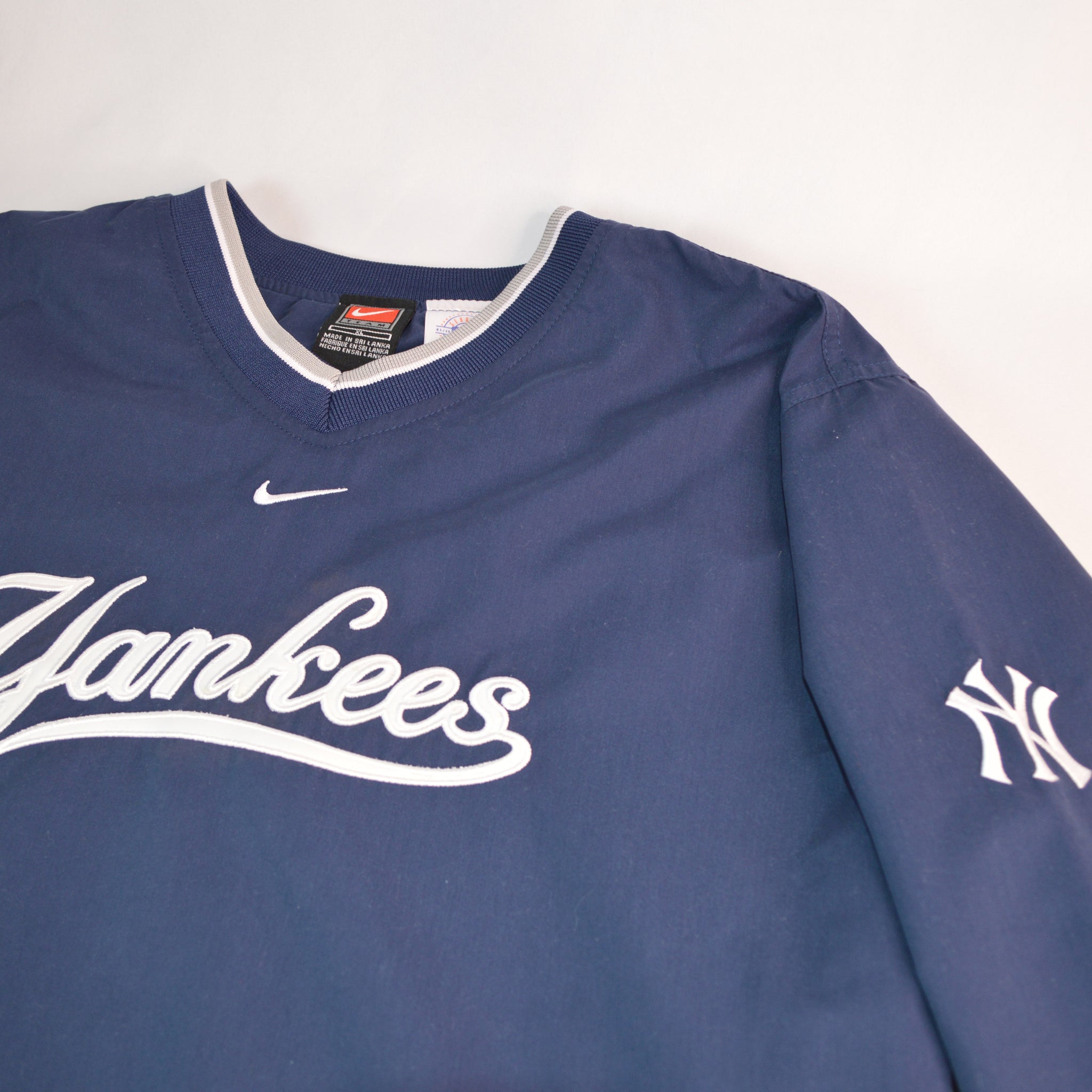 Vintage Nike New York Yankees Pullover Windbreaker [XL] – Spicy Dye