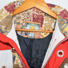 Load image into Gallery viewer, Vintage Patchwork Colorblock Windbreaker Jacket [L]
