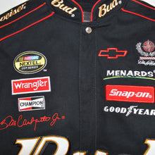 Load image into Gallery viewer, Vintage NASCAR Dale Earnhardt Jr. Budweiser Race Jacket [L]
