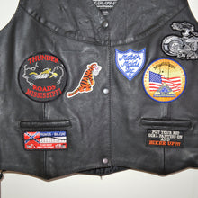 Load image into Gallery viewer, Vintage Leather Motorcycle Vest [XL]
