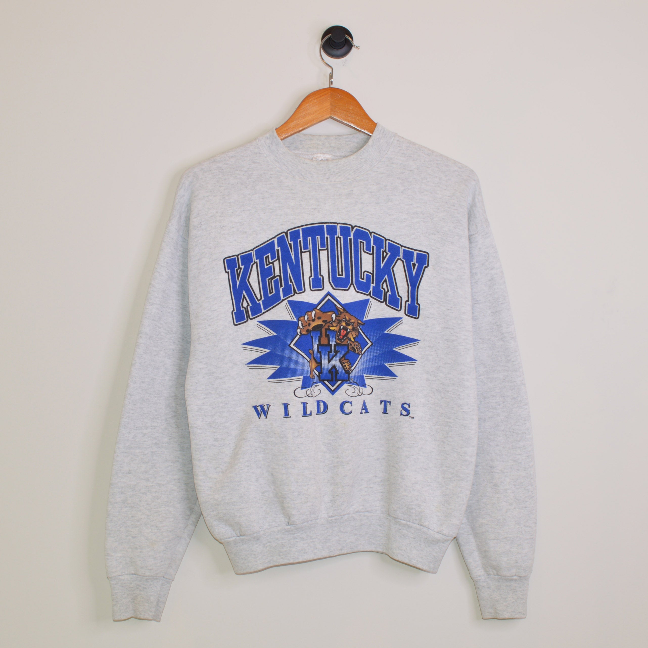 Vintage 90s University Of Louisville Cardinals Football Crewneck Sweatshirt  - Bluefink