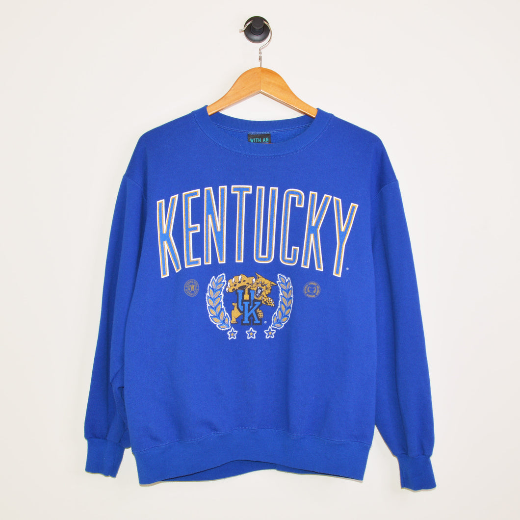 Vintage University of Kentucky Wildcats Crewneck Sweatshirt [L]