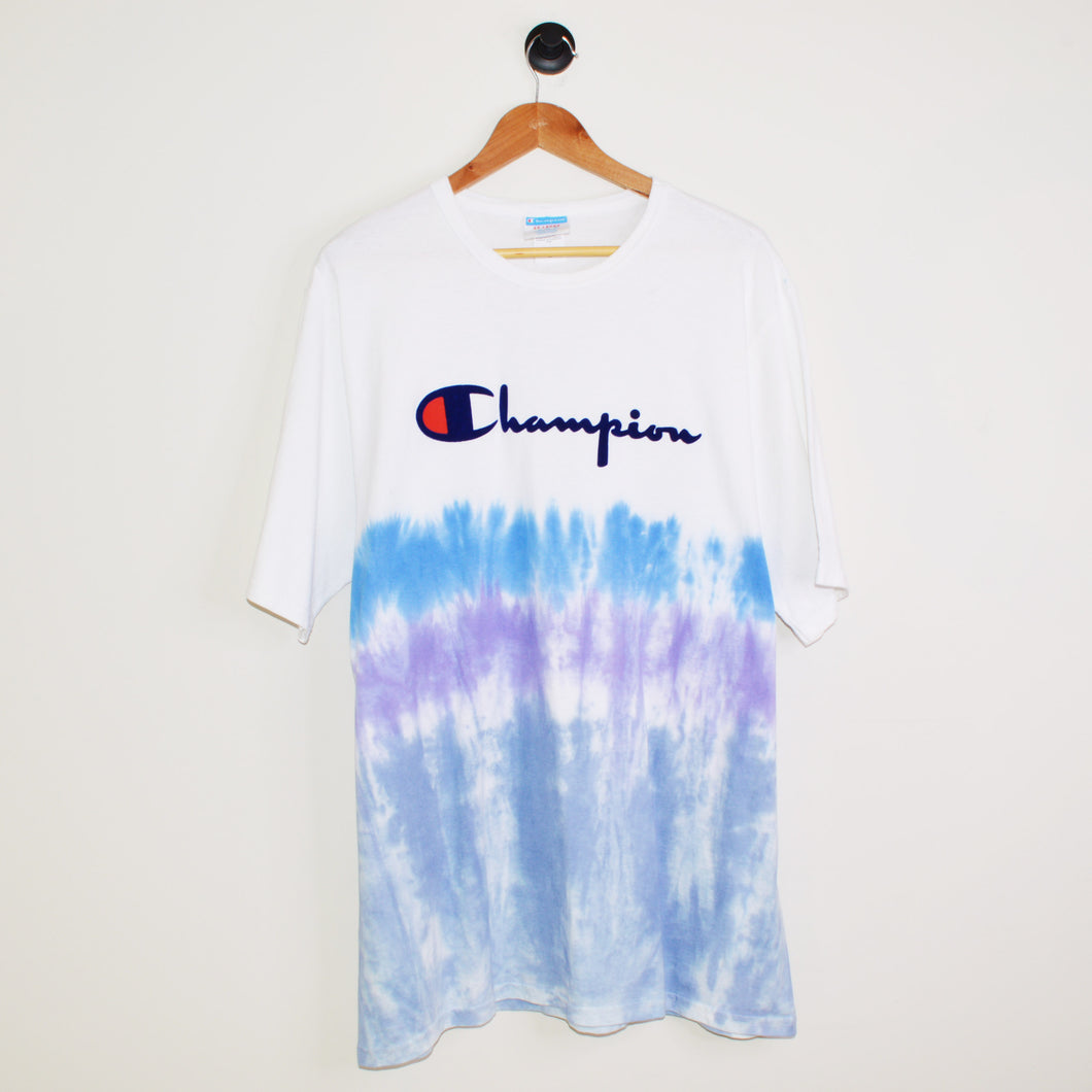 Tie Dye Champion Logo T-Shirt [XXL]