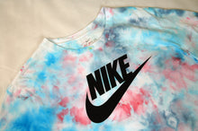 Load image into Gallery viewer, Tie Dye Nike T-Shirt | Cotton Candy Pastel Ice Dye
