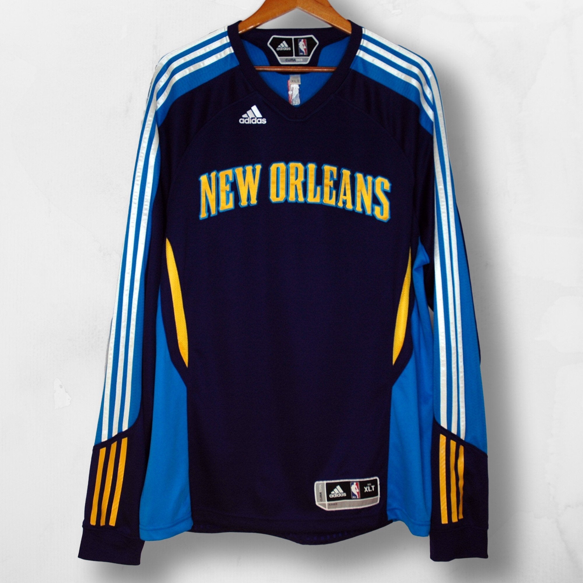 Vintage New Orleans Hornets Long Sleeve Jersey [XL] – Spicy Dye
