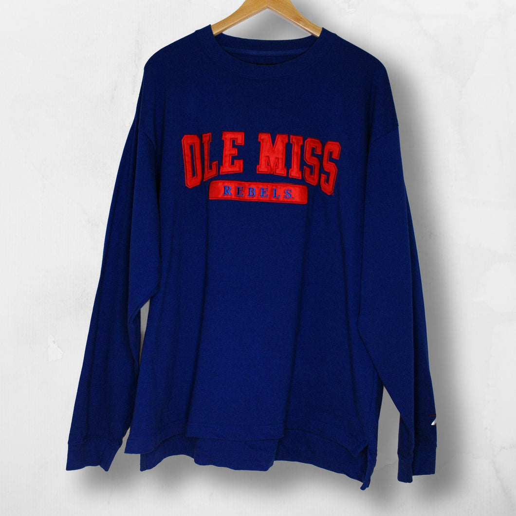 Vintage Ole Miss Rebels Pullover [XL]