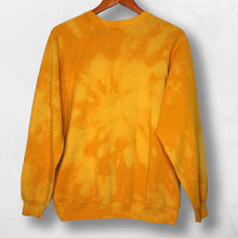 Load image into Gallery viewer, Tie Dye Yellow Crewneck Sweatshirt [XL]
