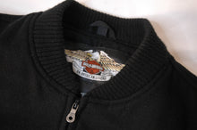 Load image into Gallery viewer, Harley Davidson Embroidered Letterman Jacket [L]
