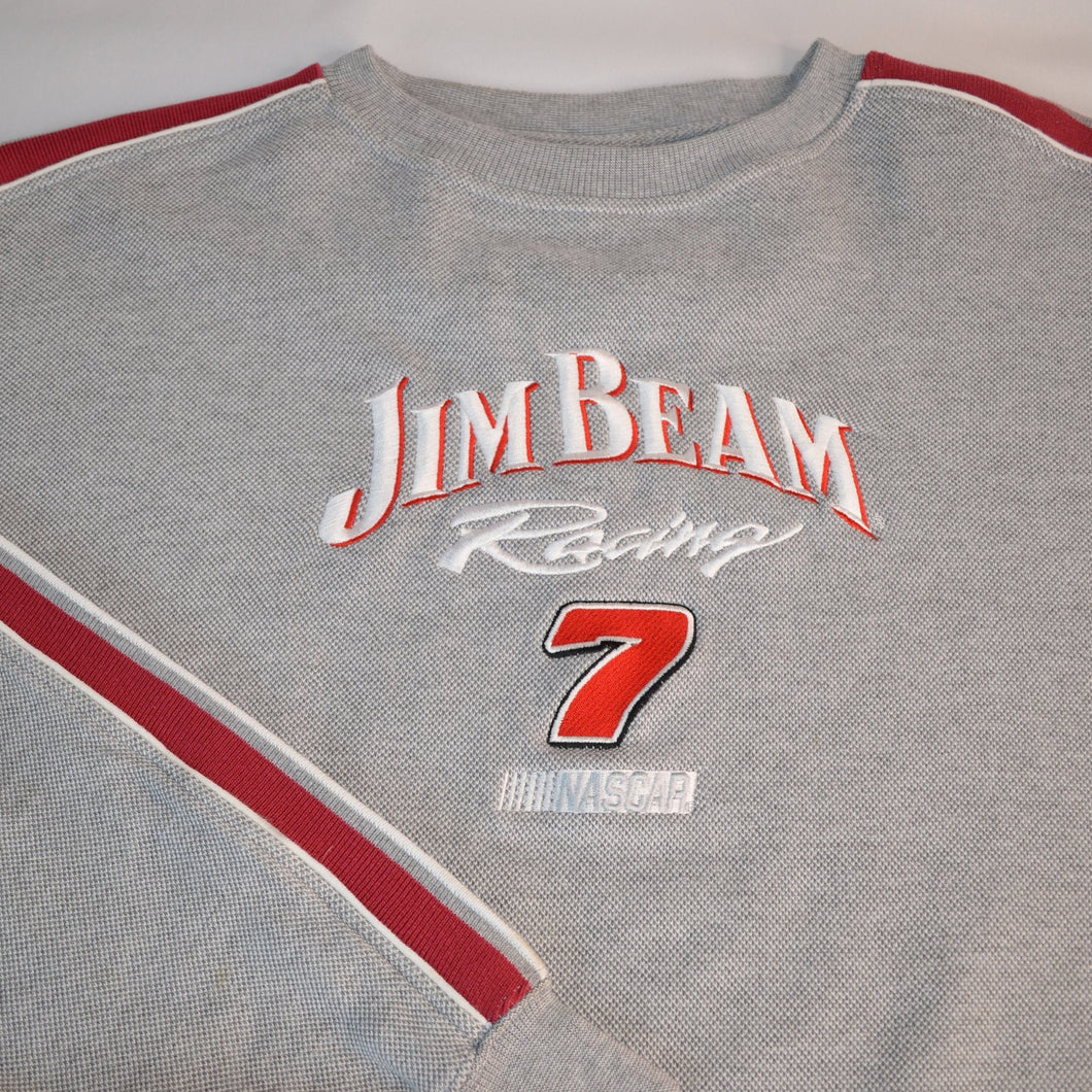 Vintage NASCAR Jim Beam Robby Gordon Racing Sweatshirt [XL]