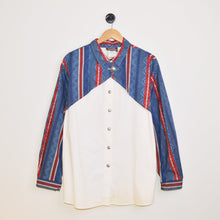 Load image into Gallery viewer, Vintage Ozark Mountain Western Long Sleeve Button Down Shirt [XL]
