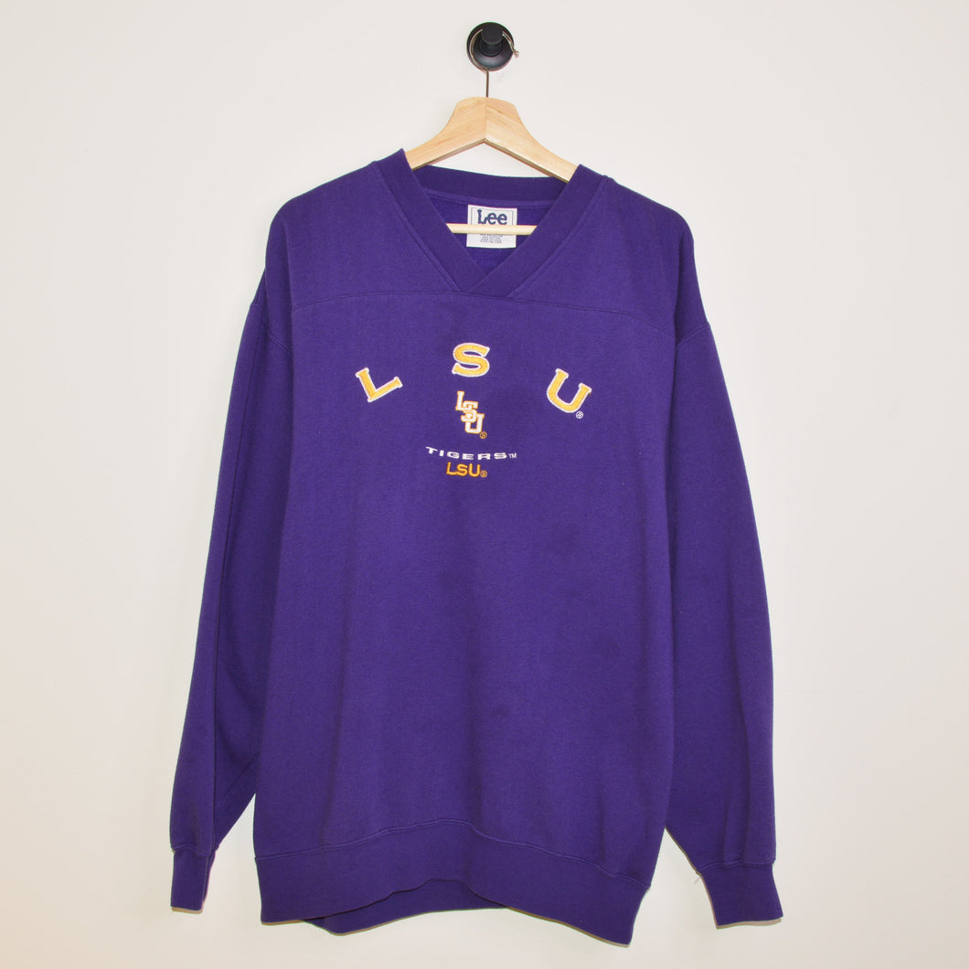 Vintage Louisiana State University Pullover Sweatshirt [XL]