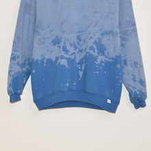 Load image into Gallery viewer, Bleach Dye Blue Crewneck Sweatshirt [M]
