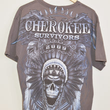 Load image into Gallery viewer, Vintage Cherokee Survivors Biker Rally T-Shirt [L]
