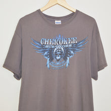 Load image into Gallery viewer, Vintage Cherokee Survivors Biker Rally T-Shirt [L]
