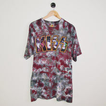 Load image into Gallery viewer, Vintage Tie Dye KISS ARMY Band T-Shirt [XL]
