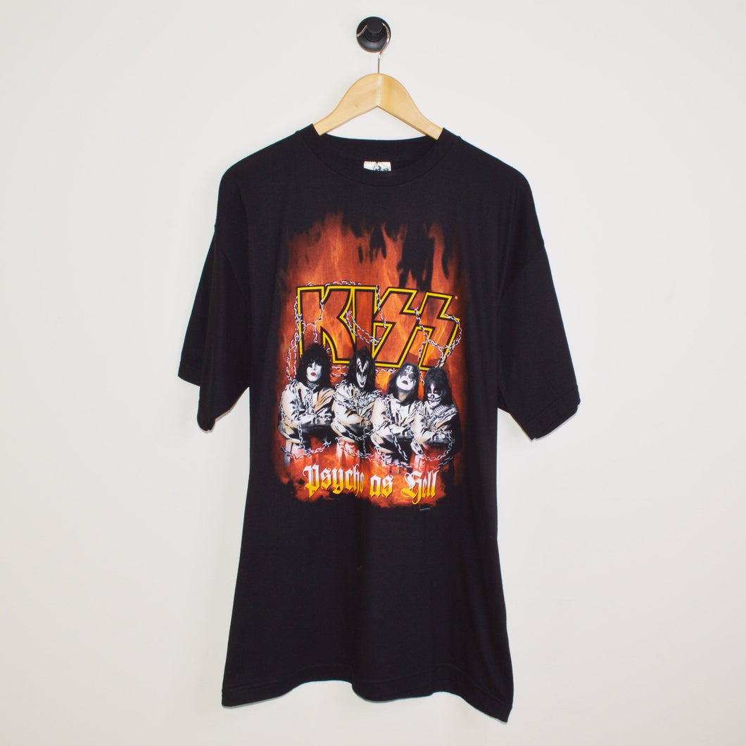 Vintage KISS Psycho as Hell Band T-Shirt [XL]