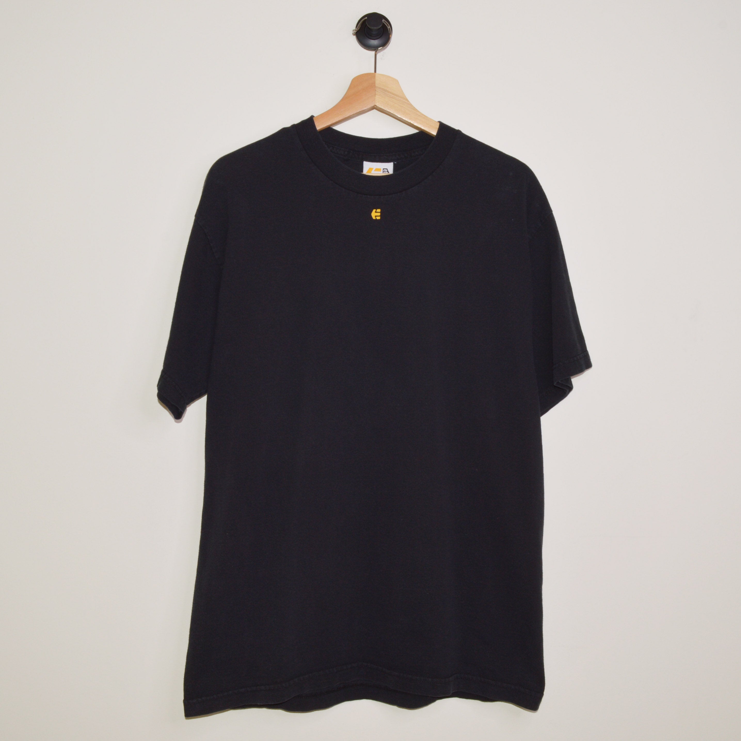 ETNIES Tシャツ 90's MADE IN USA ETNIES T-Shirt 90s Vintage Made in USA Burgundy L Single
