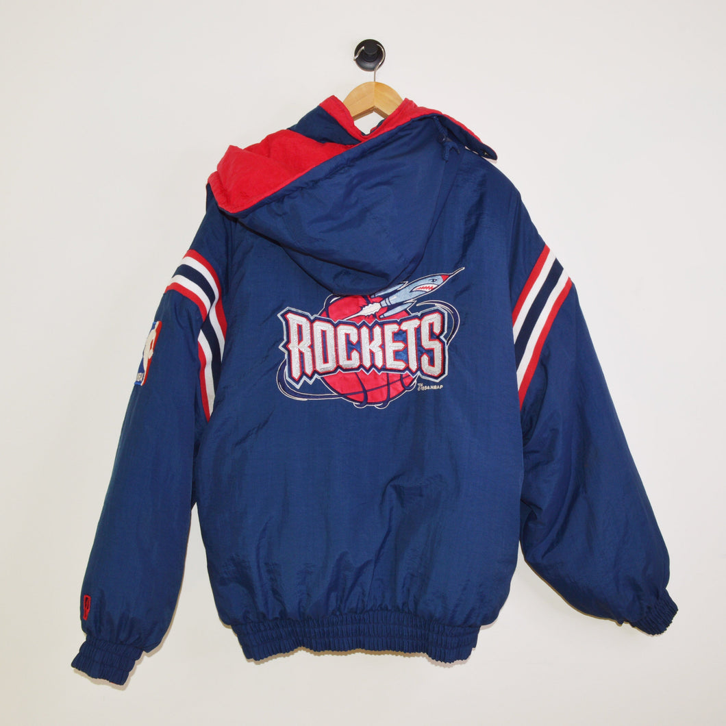 Vintage NBA Houston Rockets Pro Player Puffy Jacket [XXL]