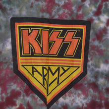 Load image into Gallery viewer, Vintage Tie Dye KISS ARMY Band T-Shirt [XL]
