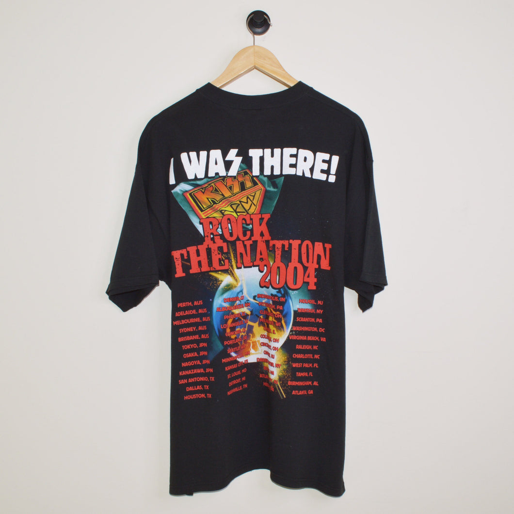 Vintage KISS Rock the Nation Band T-Shirt [XL]