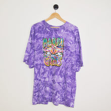 Load image into Gallery viewer, Vintage Tie Dye Mardi Gras T-Shirt [XL]
