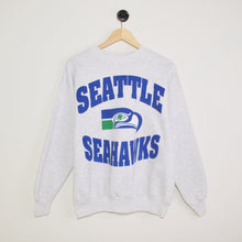 Load image into Gallery viewer, Vintage NFL Seattle Seahawks Crewneck Sweatshirt [L]
