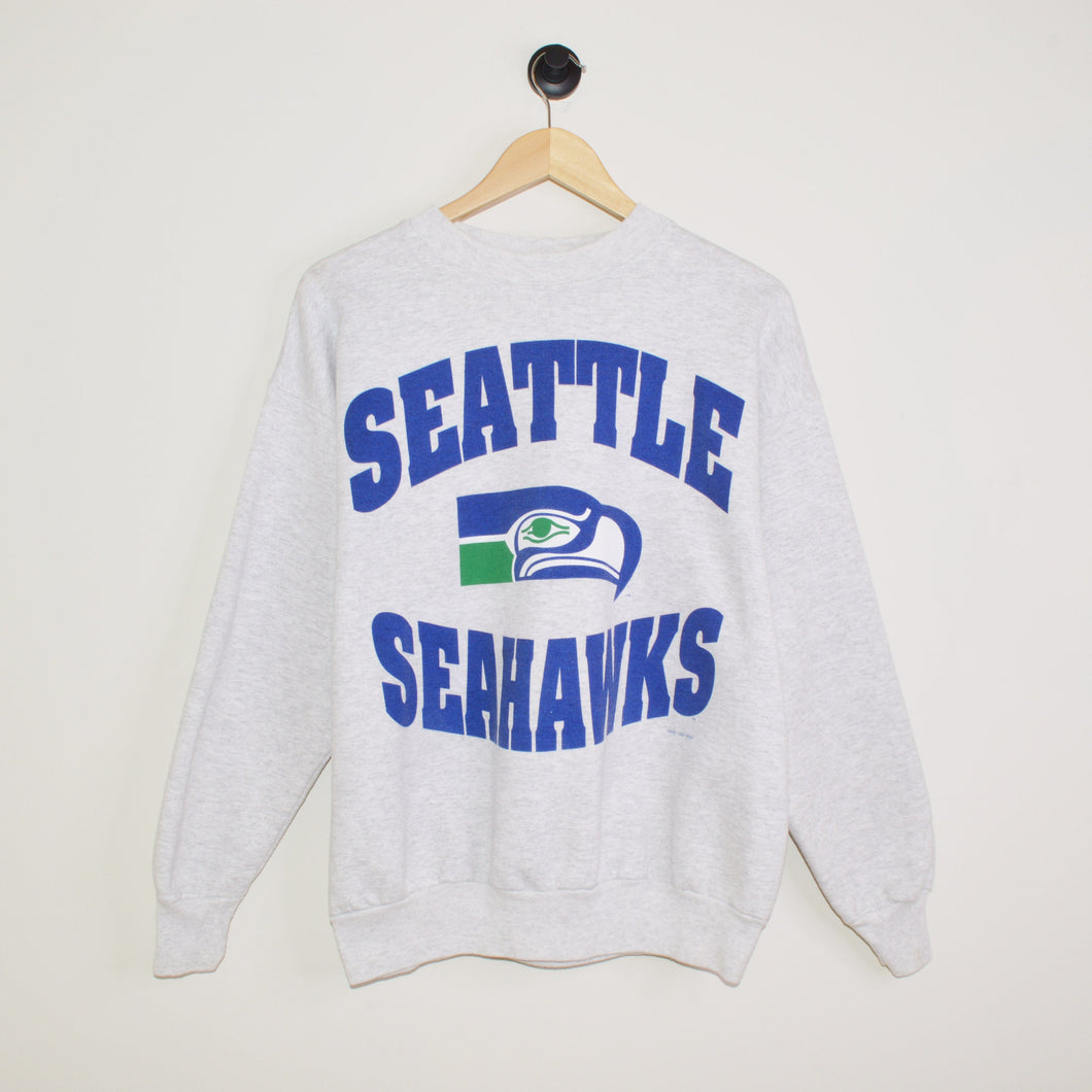 Vintage NFL Seattle Seahawks Crewneck Sweatshirt [L]